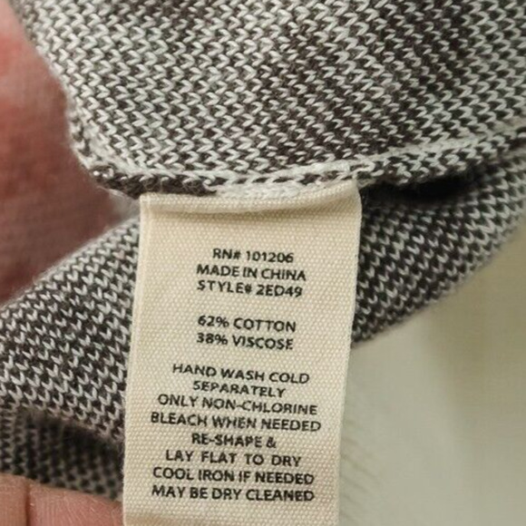 Soft Surroundings Size XL Leone Jacquard Cheetah Animal Print Turtleneck Sweater - Picture 4 of 5